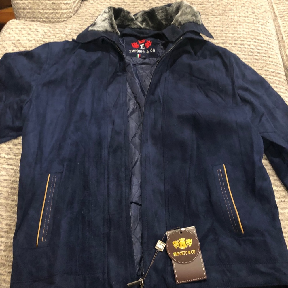 Blue jacket